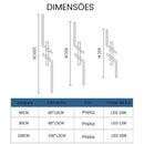 Luminária Arandela Linear LED