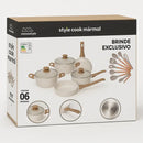 Κіt Cozіnha dos Sonhos: 9 Рanelas Cerâmіca + 13 Utensílіos de Brіnde